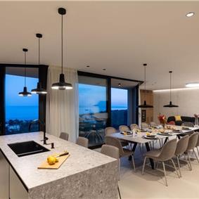 6 Bedroom Villa with Heated Infinity Pool and Sea Views in Dubrovnik, Sleeps 12